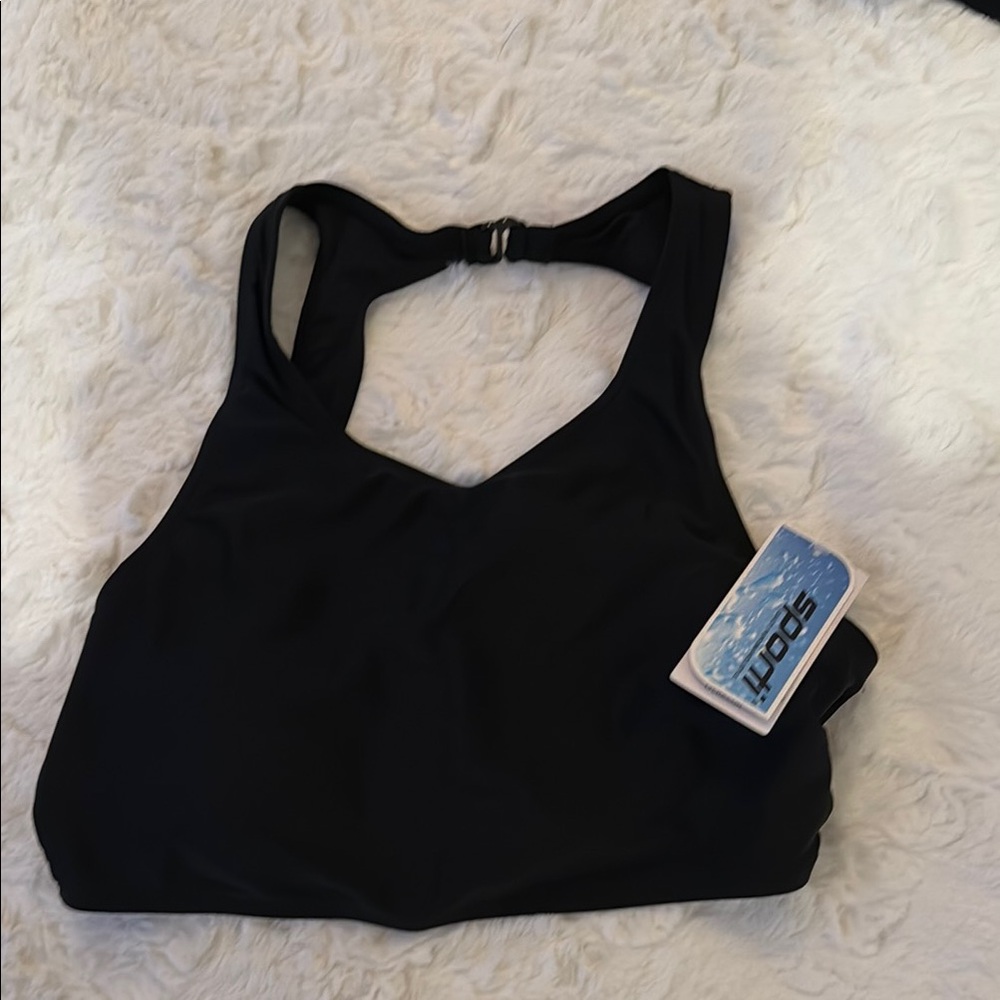 Black bikini top from Sporti NWT